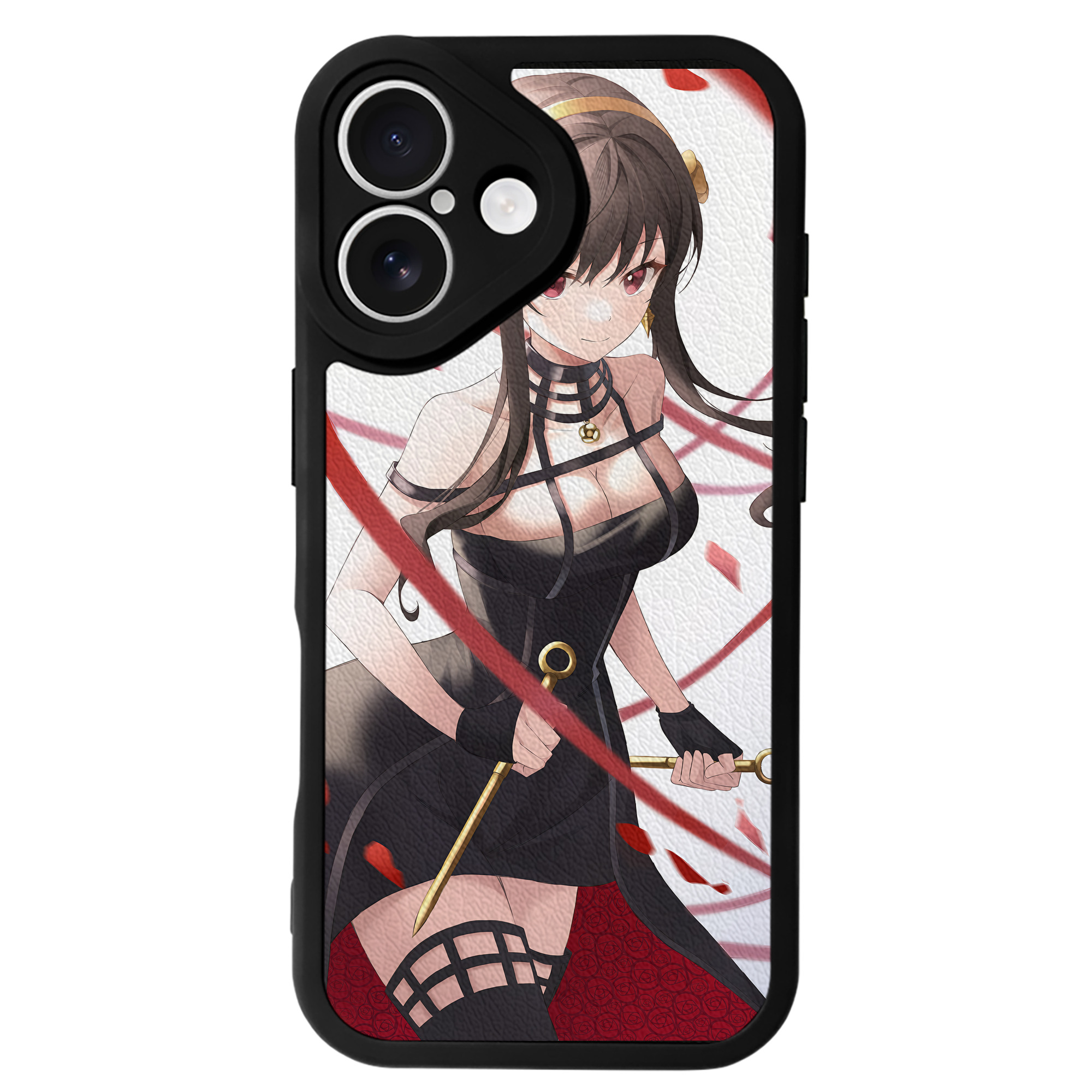 （画像用） SPY×FAMILY间谍家家酒 【iPhone 16シリーズ対応】シリコンスマホケース（レザー調） 材質：シリコン